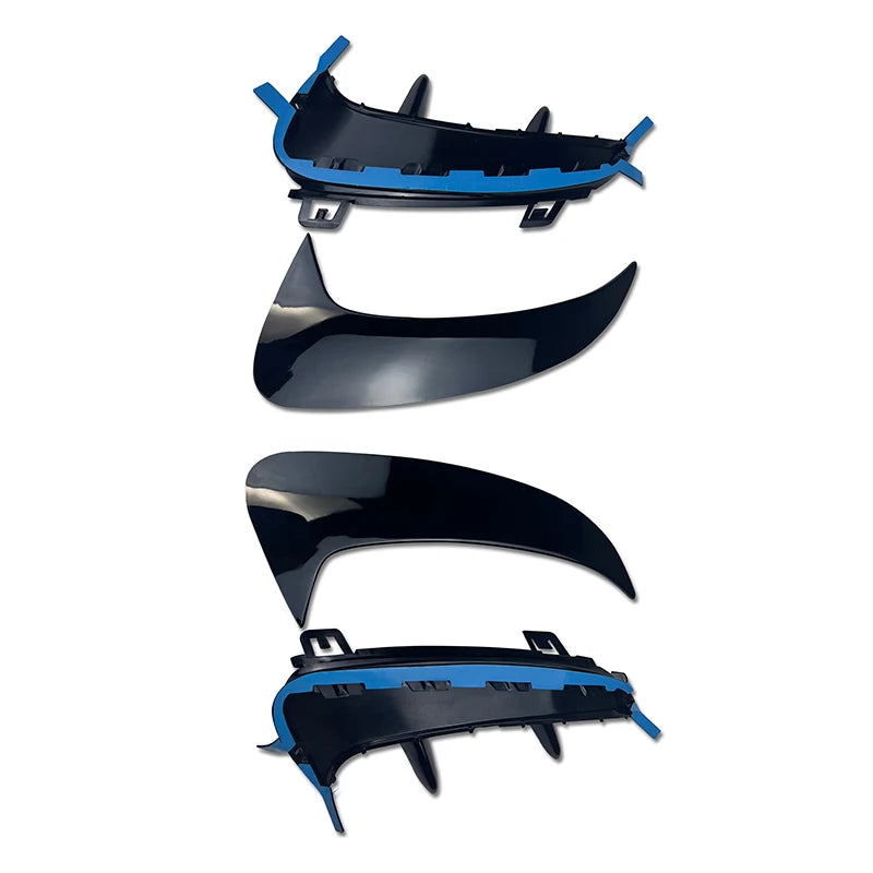 Pair Rear Flicks Bumper Spoilder Canards Splitters For Mercedes Benz W177 AMG Line Hatchback A180 A200 A220 A160 A250 A35 2019