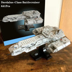 NEW BC-304 Daedalus Class Battlecruiser Model Building Blocks Pace War Weapon MOC SpaceShip Battle Bricks DIY Assembly Toy Gift