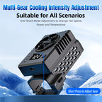 Ice Core Cooler Radiator For DJI Pocket 3 Silent Smart Cooling Fan 3-Speed Adjustable Heat Sink Anti-Scratch Camera Accessories