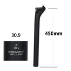 ELITAONE MTB Carbon Seat Post 20mm Offset 25.4-31.6mm Clamp 350-450mm Length Mountain/Road Bike Seatpost Lightweight Design