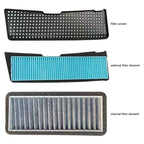 Car Intake Air Filter Cover For Tesla Model 3 2021-2026 Highland Melt Blown Fabric Inlet Flow Vent Dust Prevention Accessories