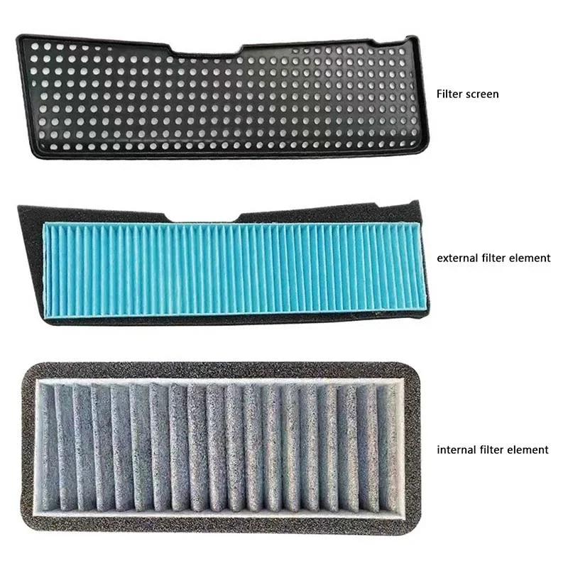 Car Intake Air Filter Cover For Tesla Model 3 2021-2026 Highland Melt Blown Fabric Inlet Flow Vent Dust Prevention Accessories
