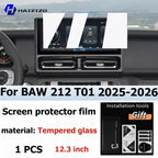 BAW 212 T01 2025-2026 Anti-Glare Console GPS LCD Screen Protector Film, HD Style A