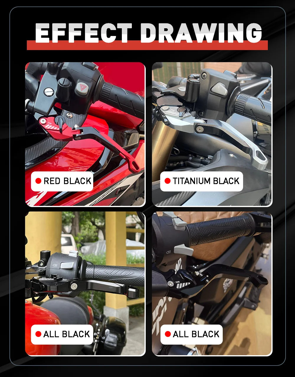 For Loncin VOGE 300 RALLY Motorcycle VOGE 300RALLY Adjustable CNC 5D aluminium Brake Clutch Levers