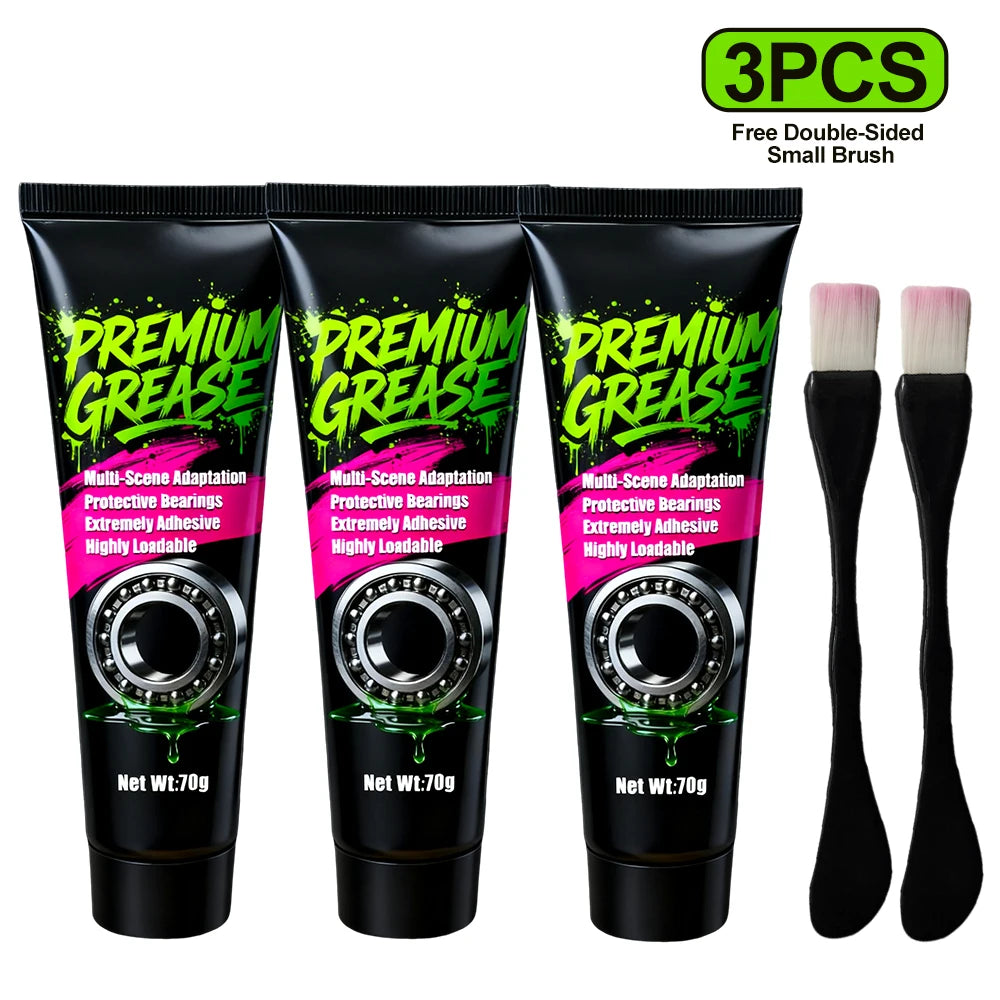 Premium Bike Grease 70g Motor Bearing Lubricating Grease Mid-axis Pedal Bowl Group Maintenance Lubricant for Mountain Road Bikes