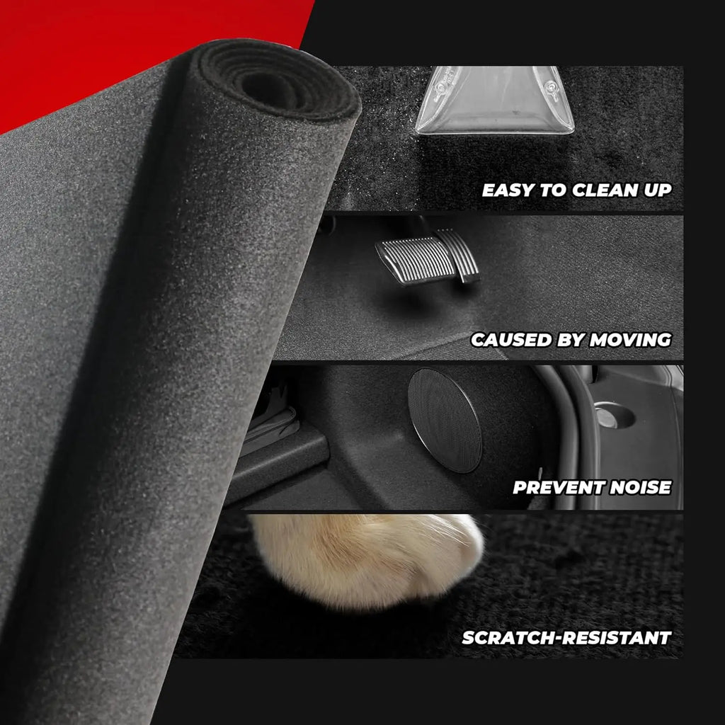 Car Lining Underfelt Carpet Marine Upholstery Un-Backed for Speaker Sub Box Home Auto RV Boat Marine Truck Car Trunk Felt Fabric