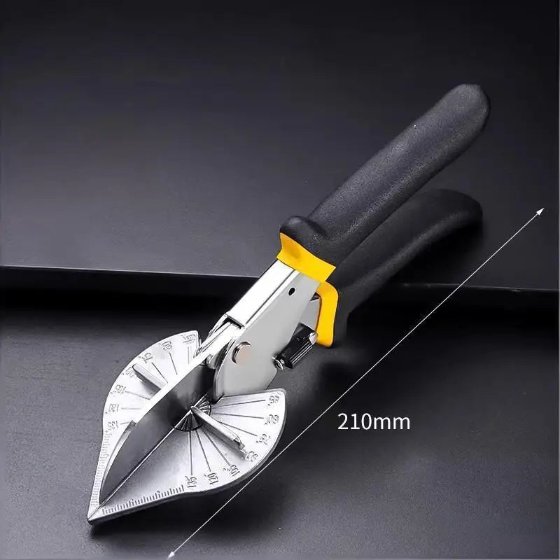 45-135 Degree Multi Angle Corner Scissors Mitre Wall Panel Wire Slot Cutter Plastic Pipe Hose Scissors Tool