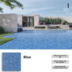 Self-Leveling Cement Floor Paint, Imitation Marble, Anti-Slip Wear-Resistant, Blue/Gray/Pink/Yellow