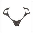 cheya Car Steering Wheel Button Decoration Frame Trim for BMW 1 3 Series E82 E84 E87 E90 E92 E93 2004-2012 Interior Accessories