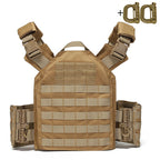 Quick detachable adjustable hunting vest, easy to put on and take off MOLLE expandable tool kit, wear-resistant material