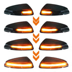 Car Left+Right LED Rearview Mirror Turn Signal Light for Mercedes-Benz Viano VITO W639 W204 S204 A2048200721 A2048200821