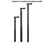 Carbon Fiber Selfie Stick Camera Extension Ultra Long Invisible Extension Stick Selfie Stick