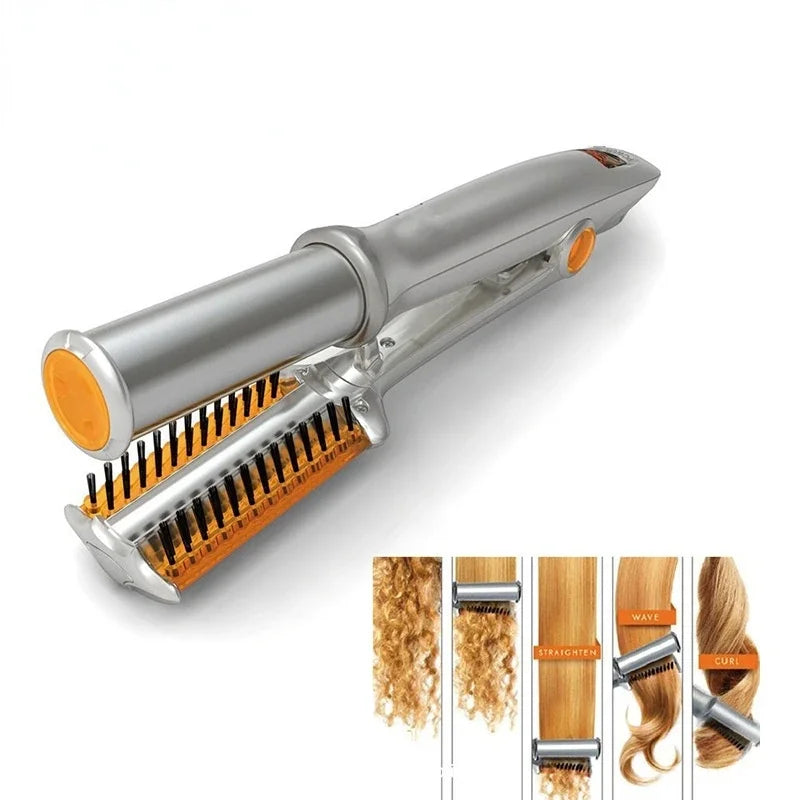 Automatic Rotating Hair Curler Wand Styler, Auto Curling Iron with EU/UK/US Plug Options