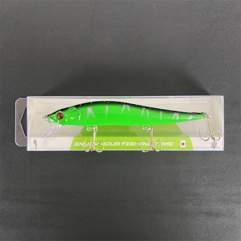 LURETV Japan  Same Style Roada Classic Stop Bait King 116S Mino JERK BAIT9241