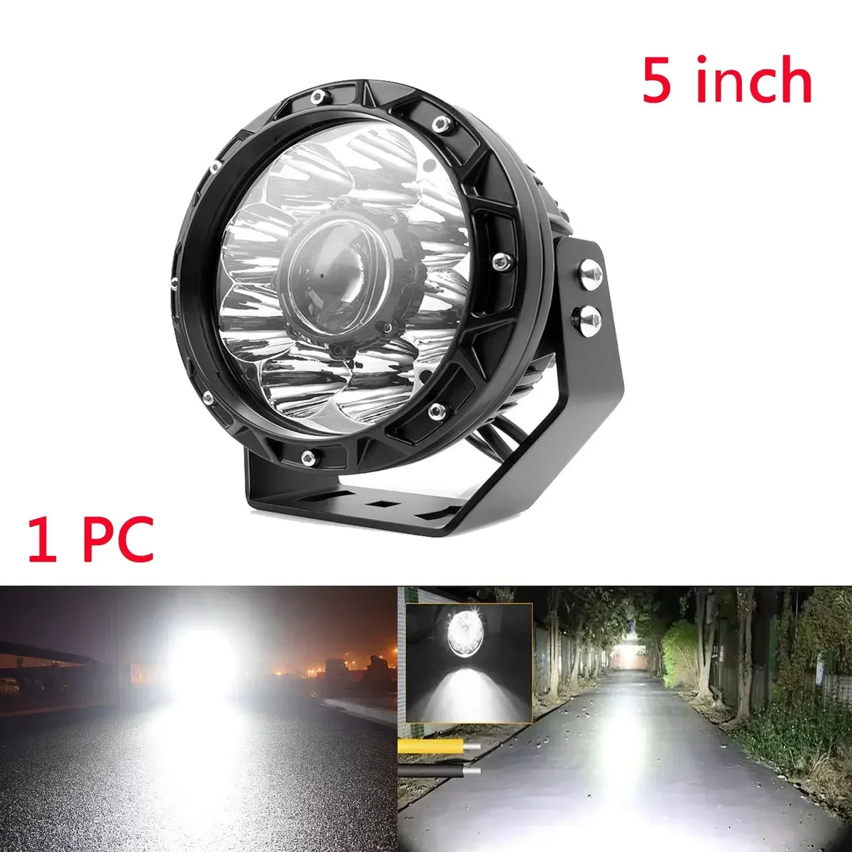12V 24V for search light vehicles high power Long Range Survey Light  4x4 Driving Work Led Off Road 12v 24v Car Truck ATV SUV