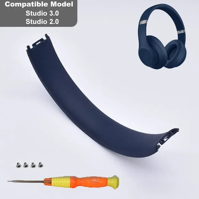 Replacement Headband Arch Plastic Parts Kit for Beats Studio 2.0/3 Headphones, Multiple Colors
