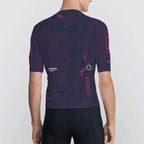 Aogda Men's Lightweight Short Sleeve Cycling Jersey,Pro aero Fit Road Bike Jersey,Quick Dry and Breathable Bicycle Clothing