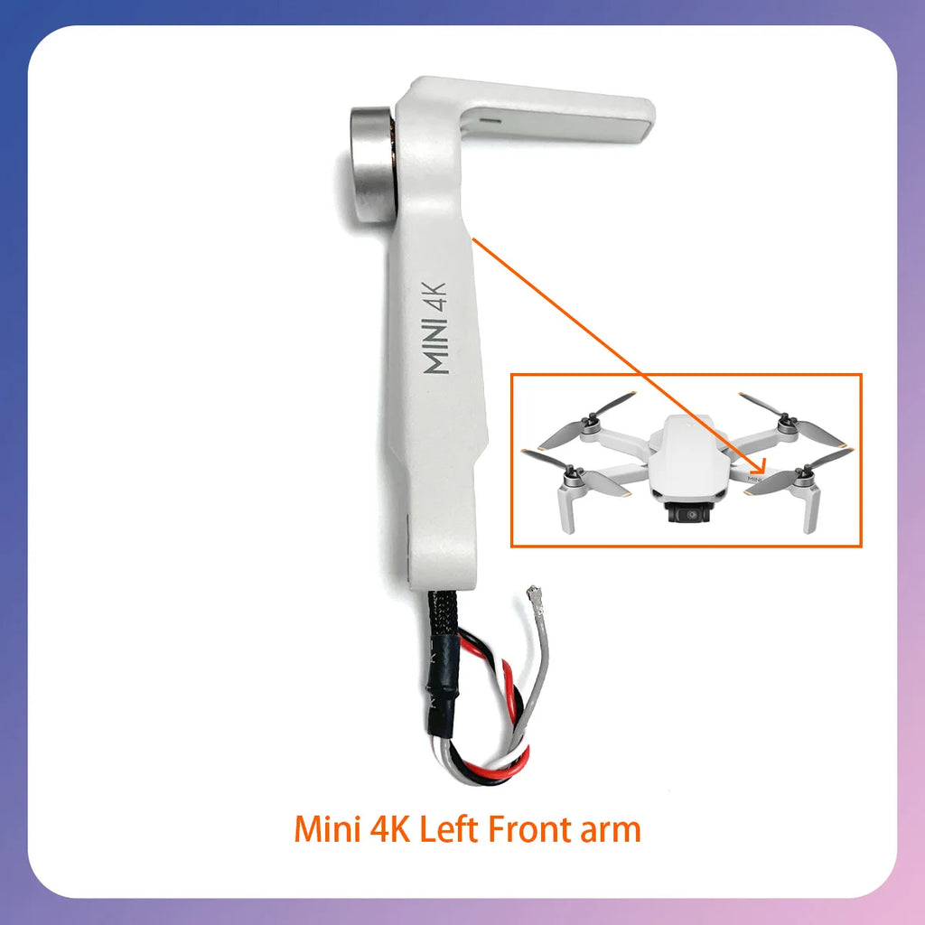 Original Mini 4K front, rear, left, and right arm rotation with smooth and seamless operation for DJI Mini series repair parts