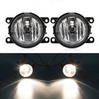 LED Fog Light For Citroen Ford Honda Suzuki Isuzu Mitsubishi Renault Auto Car Fog Lamp 8000LM 30W White Yellow 12V Waterproof