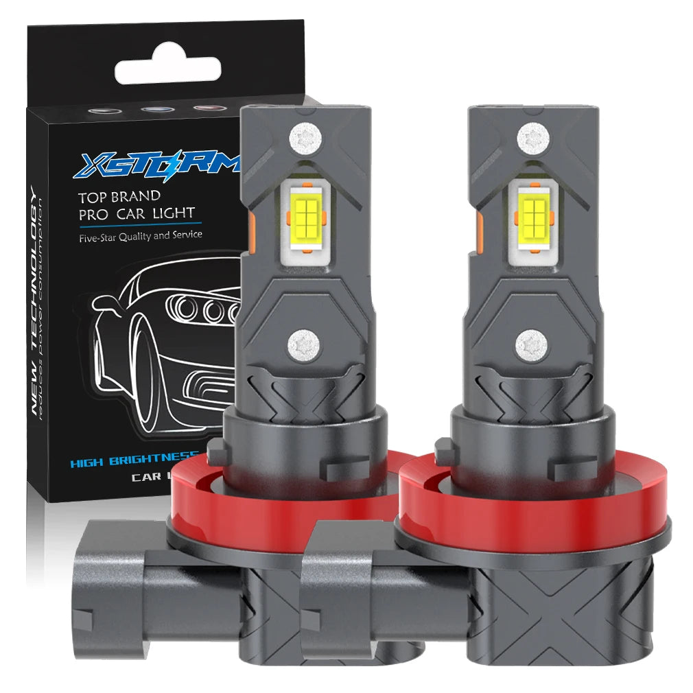 H8 H11 LED Car Headlight Bulbs Canbus 9005 HB3 9006 HB4 CSP LED Headlamp 100W Turbo Auto Lamp 6000K 12V 30000LM