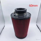 2.5 3 3.5 4 Inch Car Intake Air Filter for K＆N 14084-2 Universal High Flow Cone 102 89 76 70 63.5 60mm KN Tapered Mushroom Head