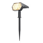 Solar Lights Outdoor  92 LED Solar Spot Lights Outdoor IP67 Waterproof Solar Garden Lights 2 In 1 for Yard Garden Porch