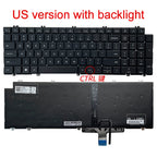 US Laptop Keyboard Replacement for Dell Latitude 5520/5521/5530/5531, Precision 3560-3580