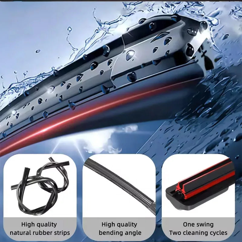 Front Windshield Wiper Blades 2pcs for Hyundai Palisade LX2 2017-2022