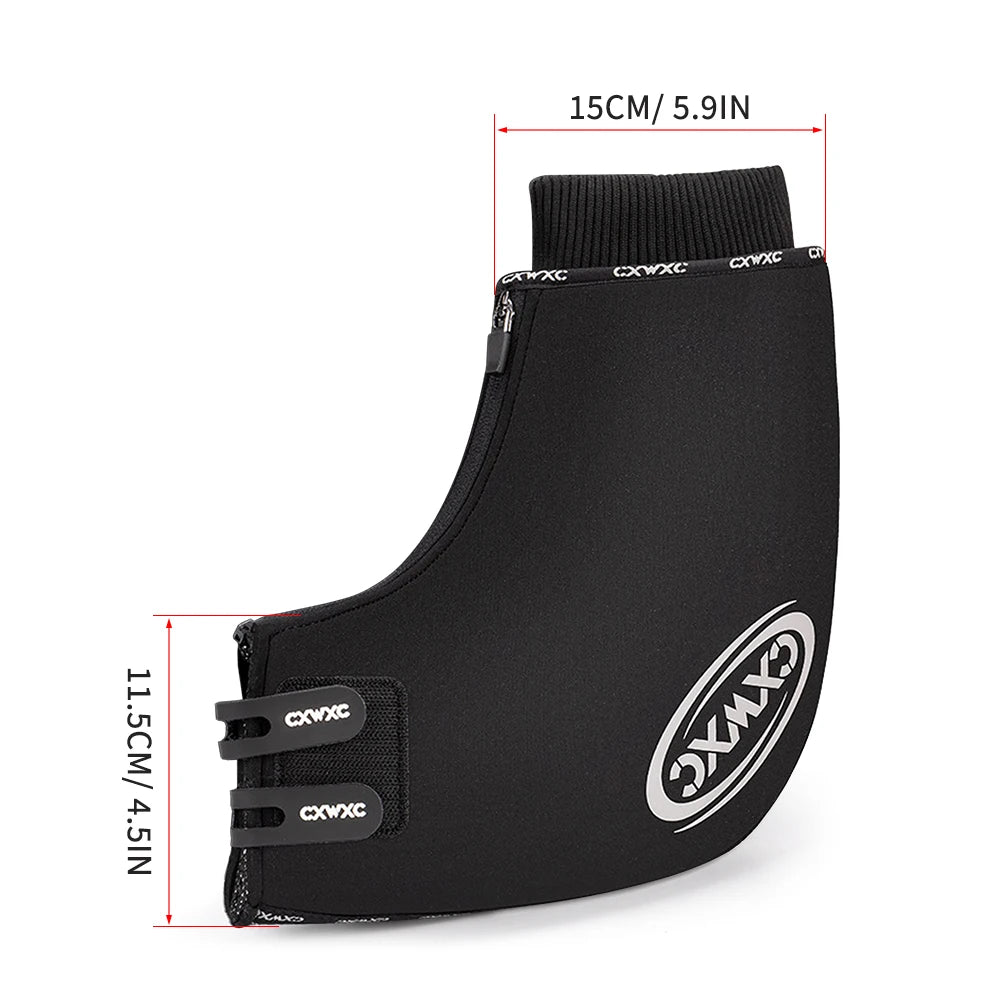 Windproof Bike Handlebar Covers Bike Heated Handlebar Mittens Temperature Adjustable Windproof Cycle Gloves for Mountain