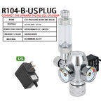 Aquarium CO2 regulator Dual meter solenoid valve Bubble meter  CO2 steel cylinder Reaction system CO2 pressure reducing valve