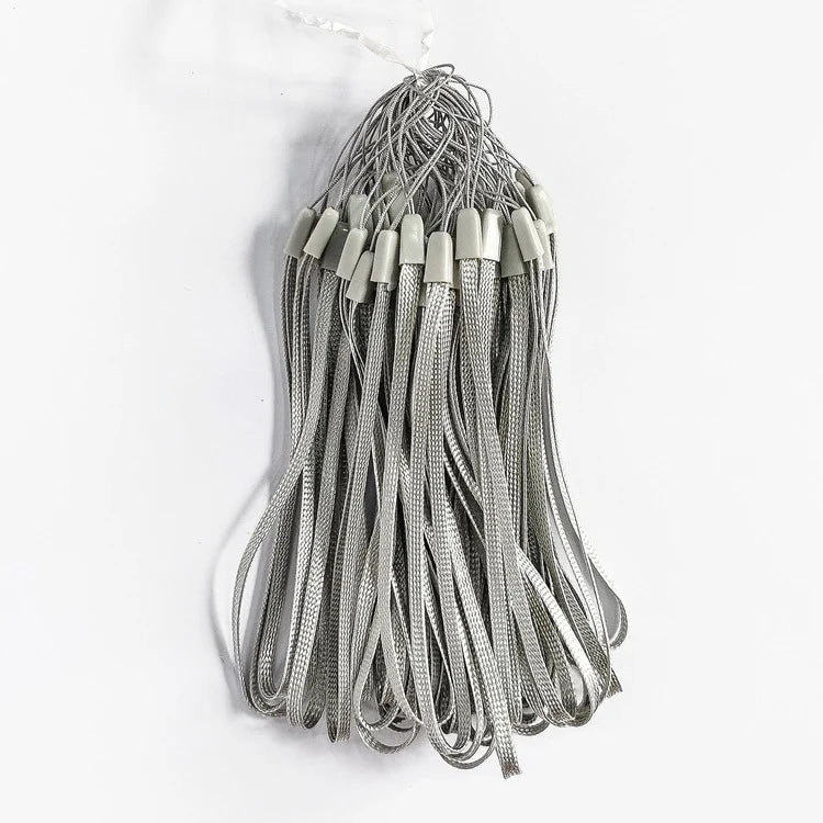 100pcs Short Mobile Phone Strap Anti-lost Broadband Wrist Lanyard Rope For Keys ID Card Holder Phone Camera Keys USB Drive