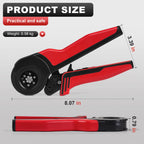 Ferrule Crimping Tool Kit Hexagonal Wire Ferrule Crimper Plier 0.08-16mm²/AWG28-5 for Tubular Wire Ferrules Terminals Connectors