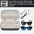 AR Glasses Case for XREAL One Pro / One /Air/2/Pro, for RayNeo Air 3s /Pro Smart Glasses, Hard Box Holds for Beam Pro 3 Box Only