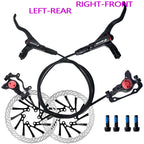 ZOOM HB-875 bicycle hydraulic disc brake set 800/1450mm bike hydraulic brakes 160mm bicycle oil pressure brake disc caliper