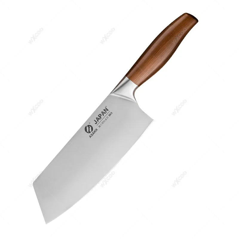 WXCOO Japanese Kitchen Knives Stainless Steel Professional Chef Knife Fish Fillet Meat Cleaver Slicing Knife Cooking Tools