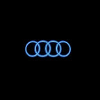 Car Projector Lamp LED Auto Door Welcome Light For Audi A4 A3 8V 8P 8L A6 C5 C6 C7 A5 A7 SQ5 Q3 Q5 Q7 S3 S4 S5 RS Sline Quattro