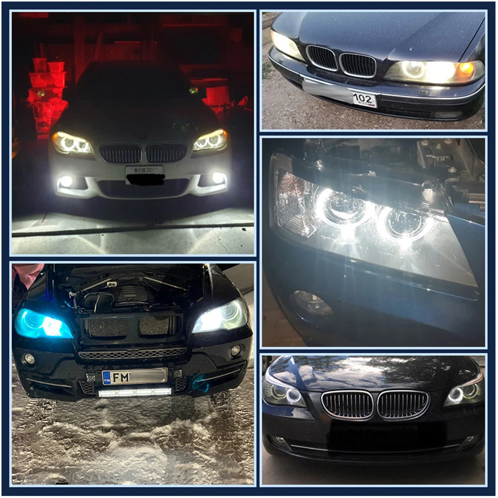 1:1 Halogen Bulbs to LED H7 LED Plug and Play 1900K 3200K 6000K 8000K Amber/Golden/White/Blue DC 12V for Car Headlight Lights