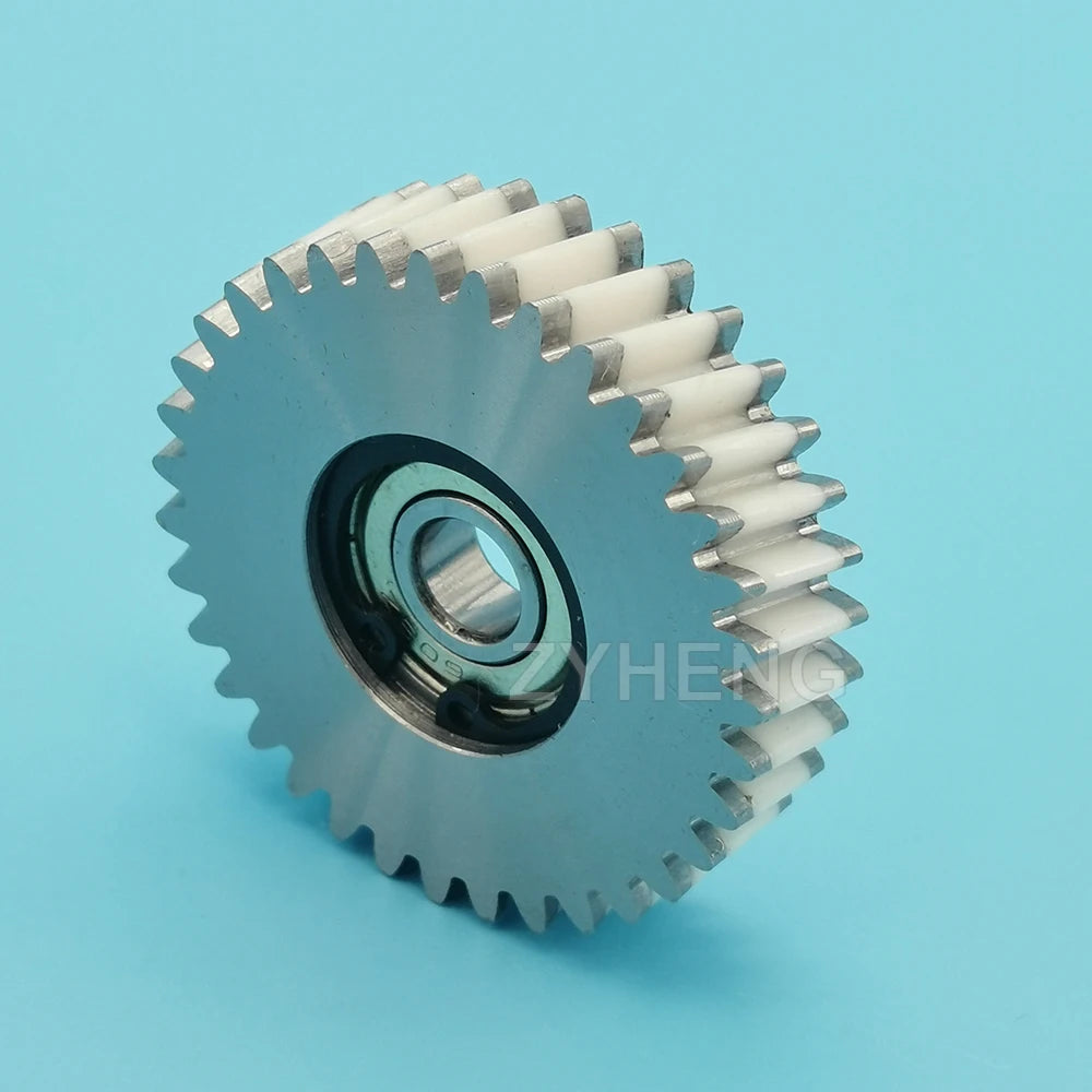 47.5x12mm Oblique Planetary Gear 35 Teeth Helical Gear With 8mm Bearings E-bike Nylon and Steel Gear For Electric Bike Hub Motor