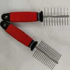 Two Pieces Keratin Tips Shaping Comb For Bulk Making Flat Tips Hair Extension By Keratin Pro Tools