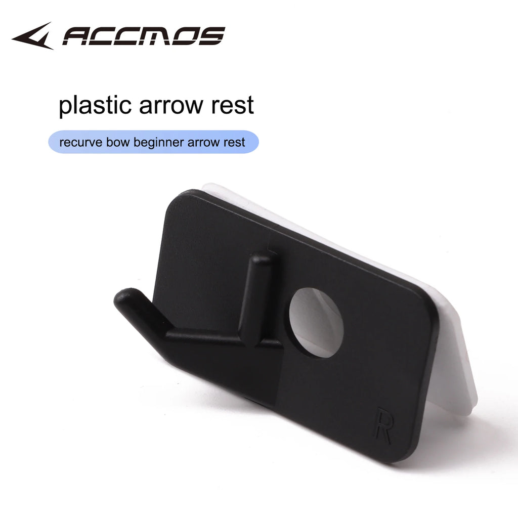5/20/50/100pcs ACCMOS Disposable Plastic Self-Adhesive Arrow Rest Right Handed Recurve Bow Rest Archery Outdoor Hunting Shooting