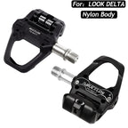 BUCKLOS Road Bike Pedal for LOOK DELTA System Road Bicycle Self-locking Pedal Ultralight Bike Clipless Pedals for DELTA