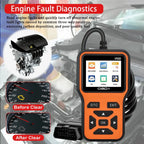 Car OBD2 Scanner Diagnostic Tool Code Reader, Car Voltage Tester Engine Fault Code Scanner, Charging Tester Diagnostic Tool V500