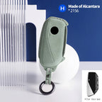 Alcantara Car Key Fob Cover Case for BMW 7 Series 735i 740Li i7 X7 X1 U11 G07 LCI XM