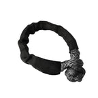 Winch Rope Synthetic Soft Shackle+Recovery Ring Set Rugged Shackles With Protective Sleeve for Truck UTV ATV Vehicle Recovery
