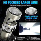 XSTORM H7 LED Projector Lens Car Headlight Canbus 60000LM 500W Car h7 LED Lights Bulbs 3570 CSP Turbo Lights Motorcycle Lights