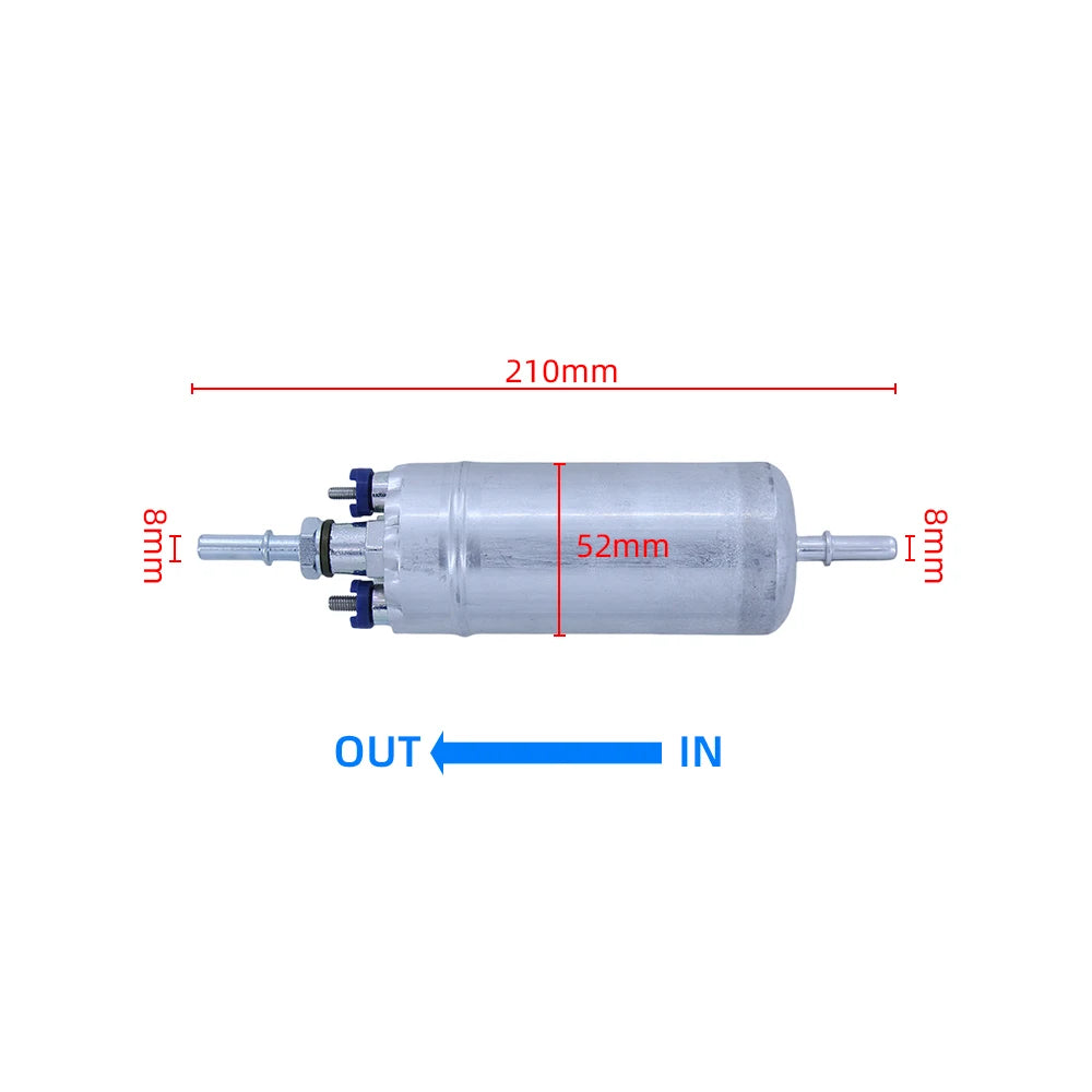 Modified EFI 12V Car External Fuel Pump High-Pressure External Gasoline Pump & Parts 0580464075 AL168483KR 8192400 20411647