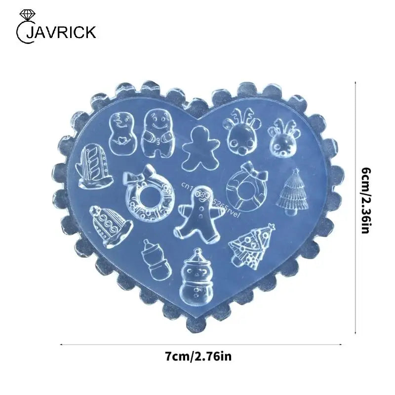 Creative Art Sturdy Silicone Mold for Easy Pattern and Designs Creation