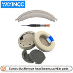Sony WH-1000XM4 Replacement Ear Pads & Headband Cushion Set, Protein Leather Memory Foam