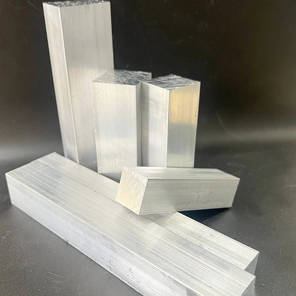 6061 Aluminum Alloy Flat Bar - Various Thickness Widths 25mm-40mm & Lengths 100mm-300mm for Engineering & Manufacturing