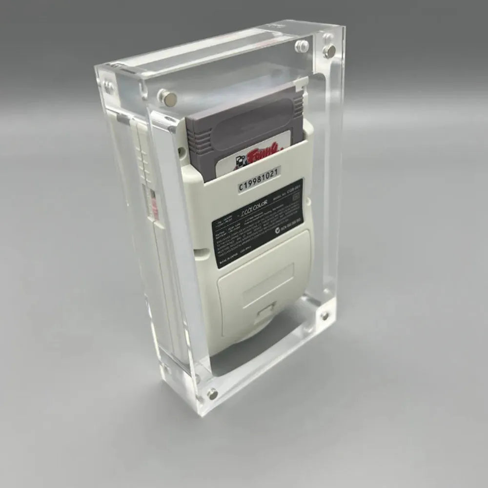 Game Console Acrylic Magnetic Cover Console Display Box Storage Box  for Gameboy COLOR for GBC